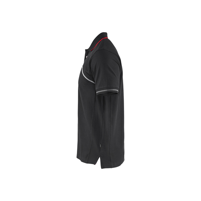 PIKÉTRÖJA 3389 1050 SVART/RÖD L | Beijerbygg Byggmaterial